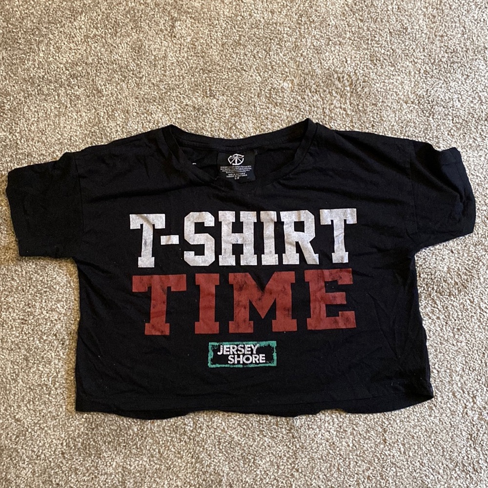 Jersey Shore Crop Top